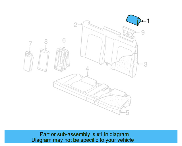 Cushion Cover 1Y0-885-405-A-KWY