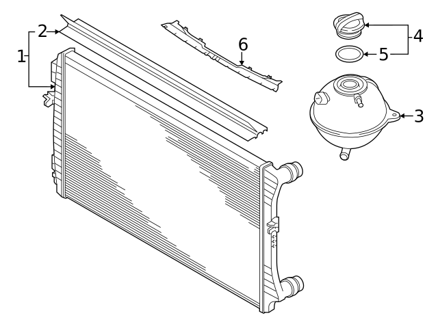 Expansion Tank 5Q0-121-407-M - View 9