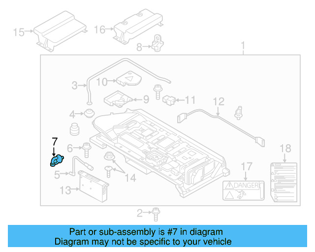 Ground Cable Tie 3D0-971-818