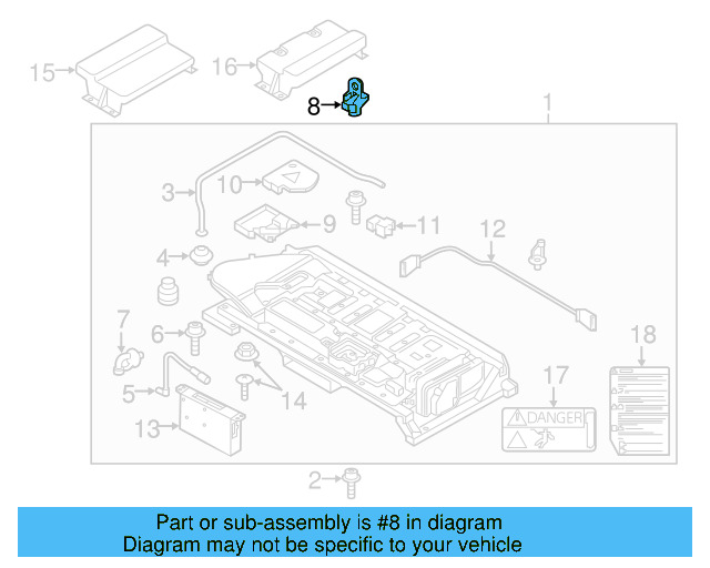 Battery Cable Terminal End 5C6-915-135-A - View 3