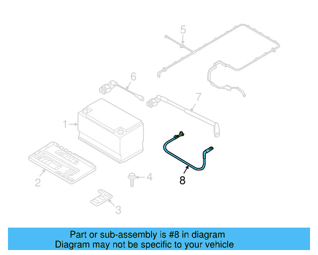Ground Cable 5N0-971-250-AK - View 21