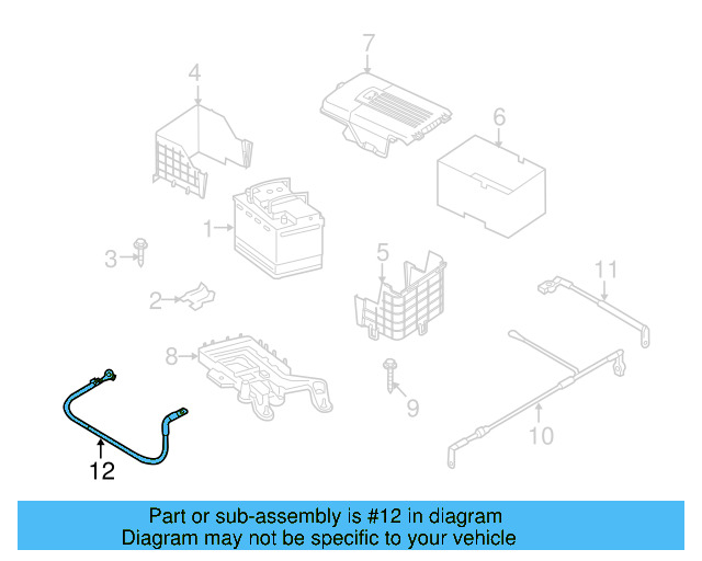 Ground Cable 1K0-971-250-L - View 35