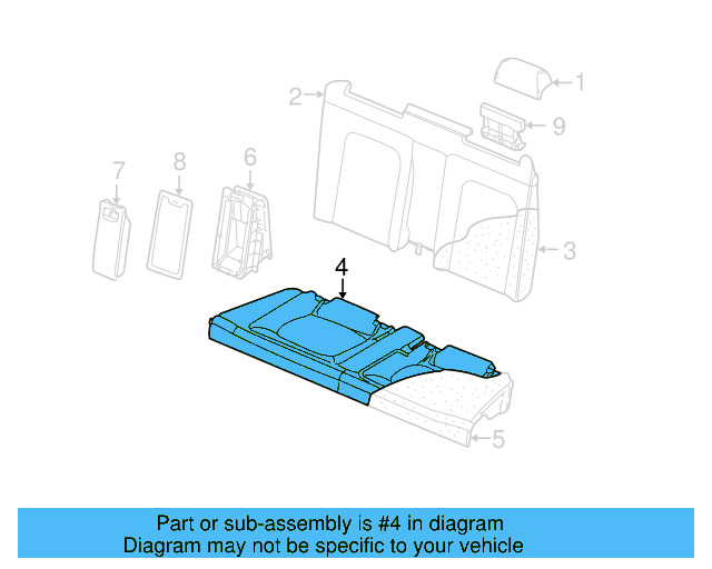 Cushion Cover 1Y0-885-405-B-NZB