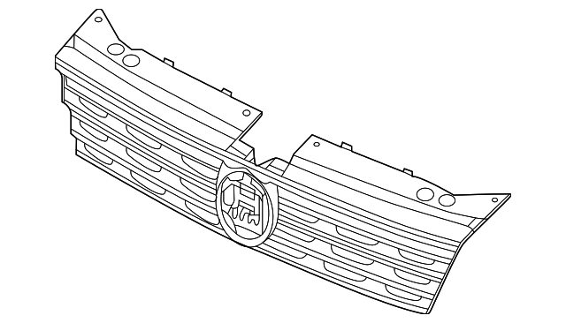 Center Grille 5NA-853-651-G-ZLL
