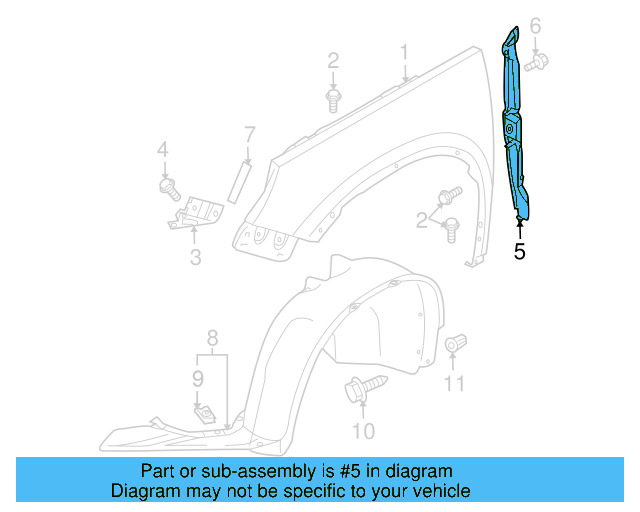 End Plate 5N0-821-111 - View 2