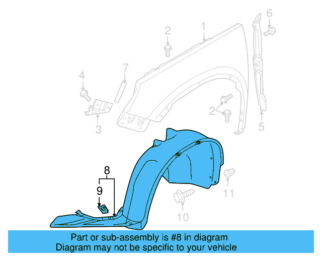 Fender Liner 5N0-805-912-C
