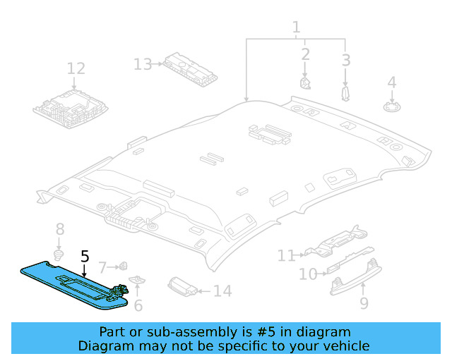 Reading Lmp Assembly 5H0-959-569-C-TJA - View 8