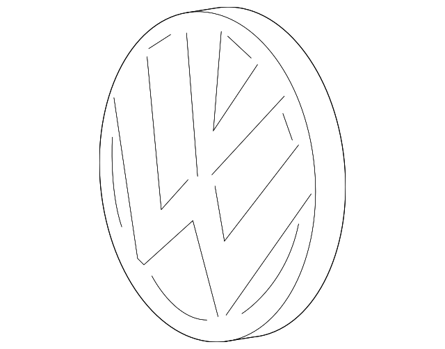 Emblem 3G0-853-601-A-JZA - View 45