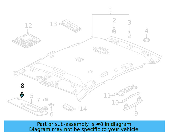 Sun 5G0-857-561-B-4PK - View 5
