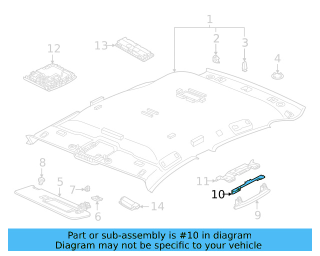 Assist Strap Spacer 10A-867-660-C - View 5