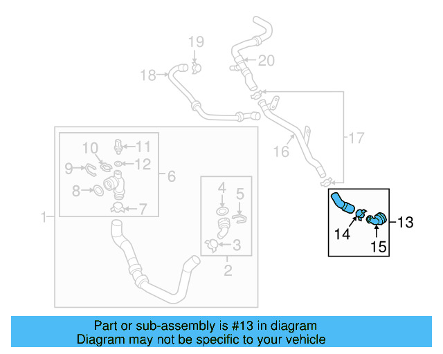 Reservoir Hose Clamp N-906-869-02 - View 11