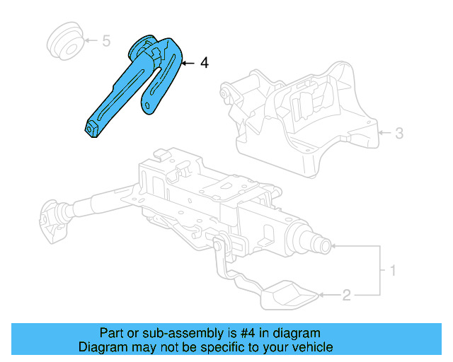Column Support 1K1-419-293-G - View 19