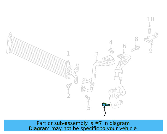 Return Line Bolt N-106-893-02