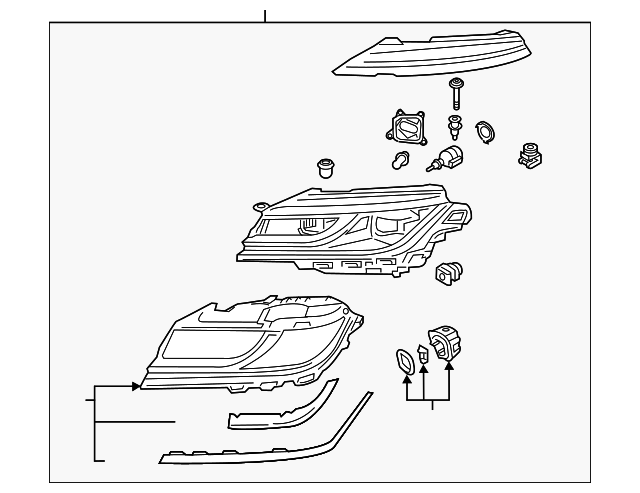 Headlamp Assembly 3G8-941-774-F - View 7