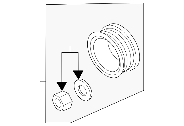 Alternator Pulley 07C-903-119-C