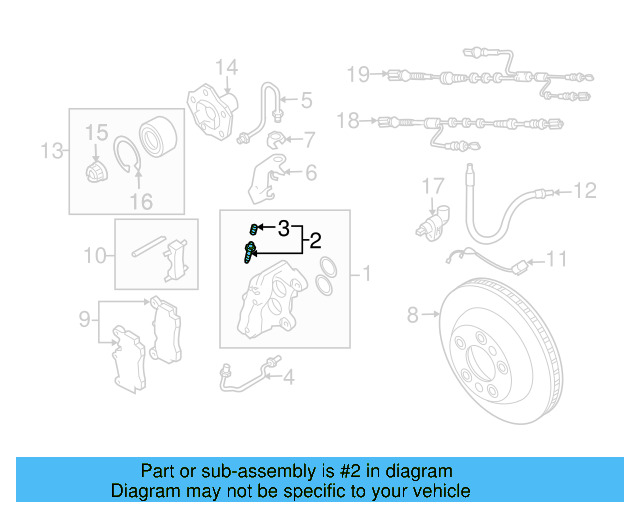 Bleeder Valve 8A0-615-273 - View 15