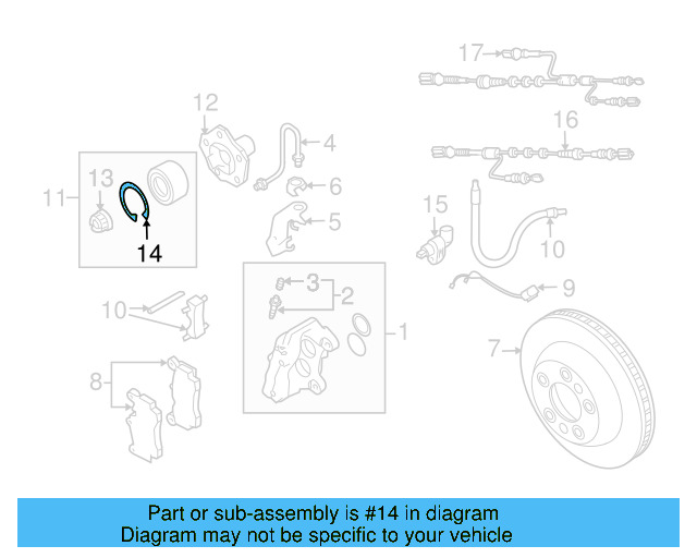 Bearing Assembly Snap Ring N-105-320-01 - View 13