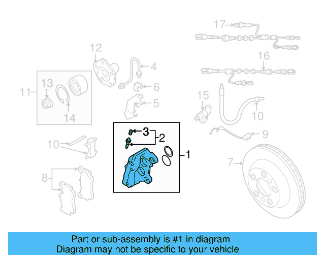 Disc Brake Caliper 7L6-615-424-L - View 3