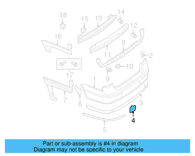 Fender Liner Extension Screw N-103-546-02 - View 41