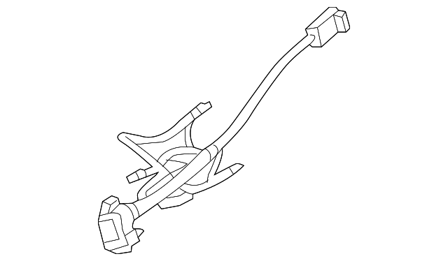 Driver Air Bag Harness 3C8-971-584-E - View 2