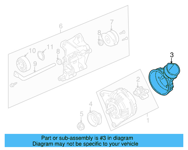 Pulley Cap 028-903-193-E - View 8