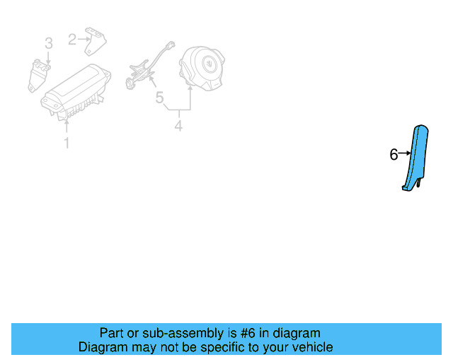 Ft Seat Air Bag 5C5-880-242-F