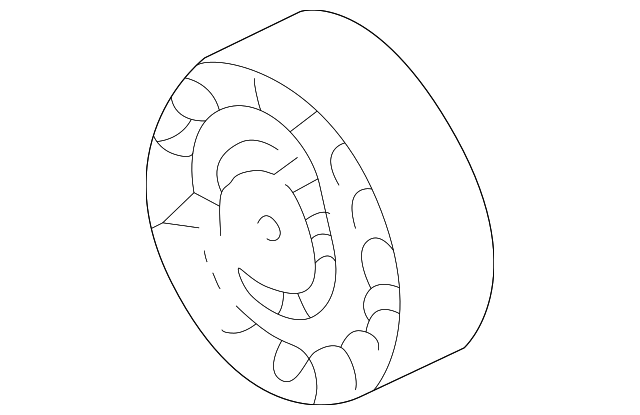 Accessory Drive Belt Tensioner Pulley 028-145-278-E - View 2