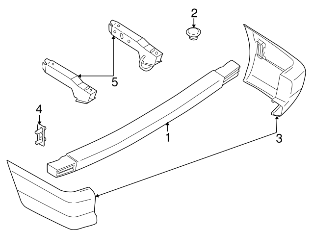 Bumper Cap 701-807-179-2BC - View 3