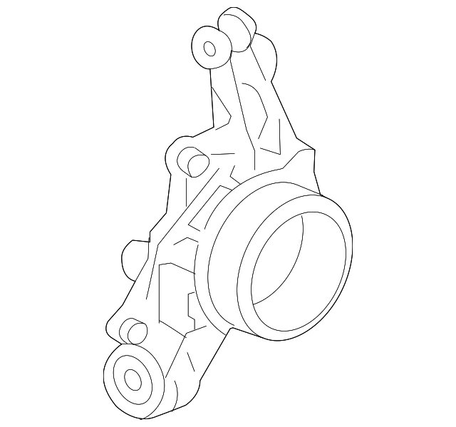 Suspension Knuckle 7L0-505-436-B - View 3