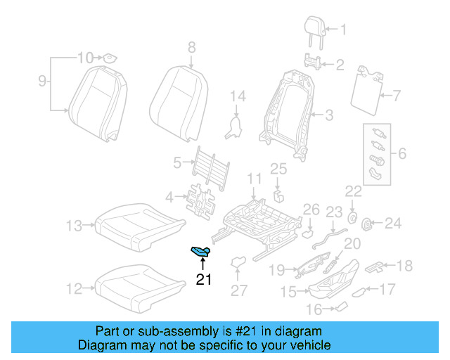 Adjust Handle 5NA-881-253-9B9 - View 20