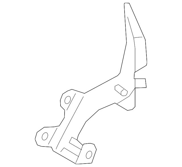 Auxiliary Pump Bracket 3QF-121-093-B