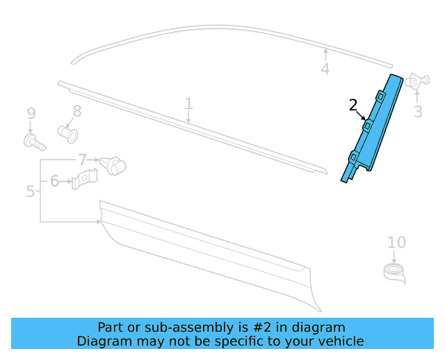 Applique 3CM-837-901-9B9 - View 2