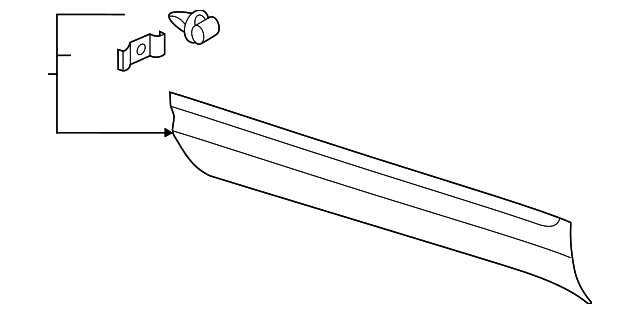 Lower Molding 3CN-854-940-D-RYP - View 9