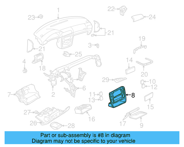 Heater Control Bezel 3B0-819-075-D-2WE - View 16