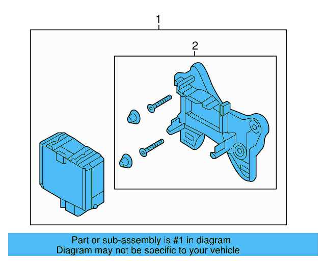 Radar Sensor 5C0-907-561 - View 3