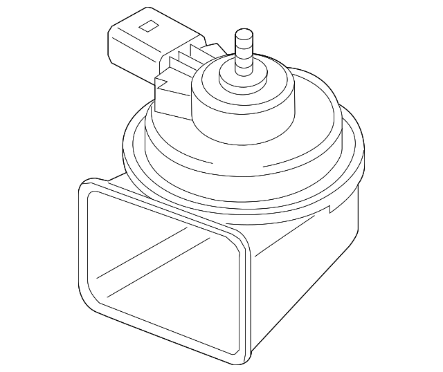 High Note Horn 5Q0-951-223-D - View 2