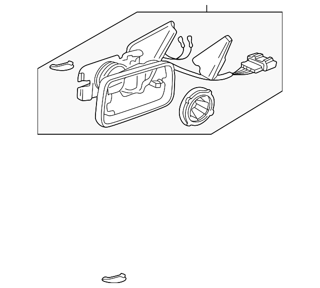 Mirror Assembly 1EM-857-508-A-01C