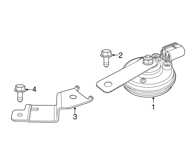 Alarm Horn 5C0-951-115 - View 17