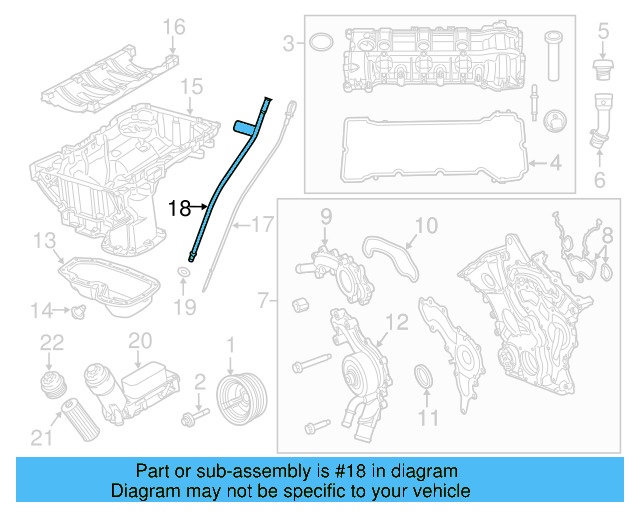 Oil Tube 7B0-115-629-D - View 2