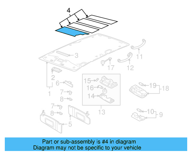 Sound Absorber 1J0-867-811-B - View 7