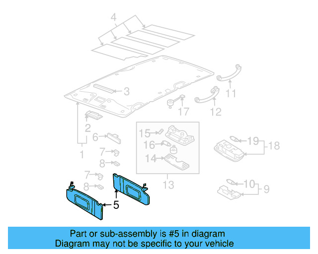 Sound Absorber 1J0-867-811-B - View 8