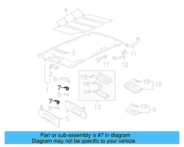 Sun 3B0-857-561-B-Y20 - View 45