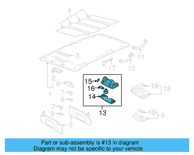Grip Handle 6N0-857-607-AD-Y20 - View 14