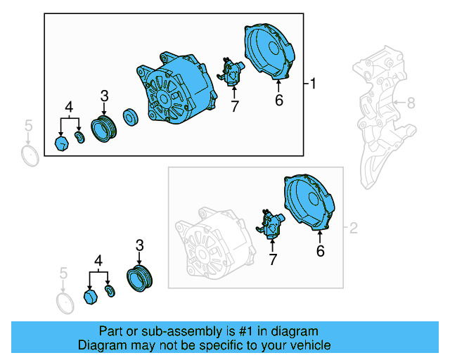 Alternator 07K-903-023-C - View 8