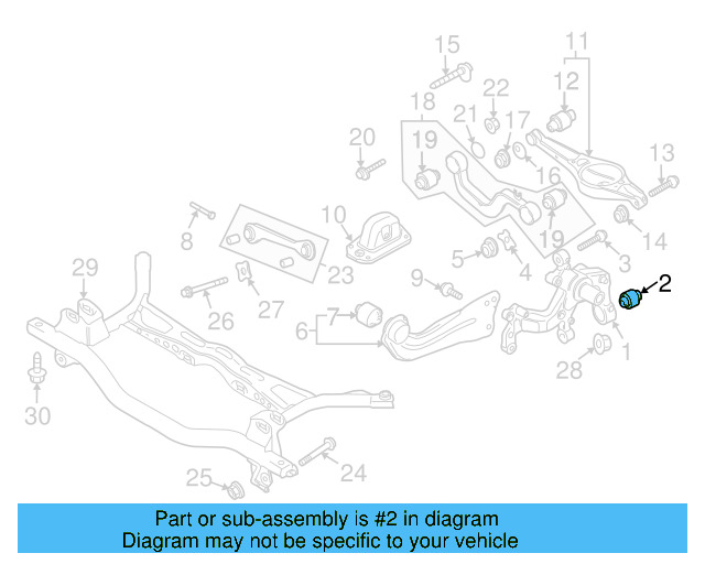 Knuckle Bushing 1K0-505-553-A - View 36