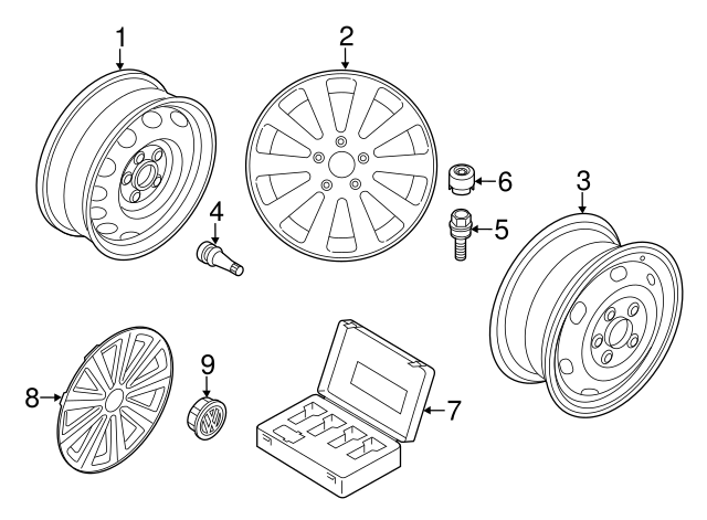 Valve Stem 839-601-361 - View 34