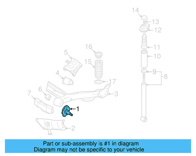 Spindle 1J0-501-117-B - View 18