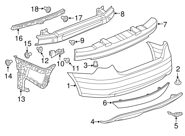 Impact Bar Bolt N-905-818-04
