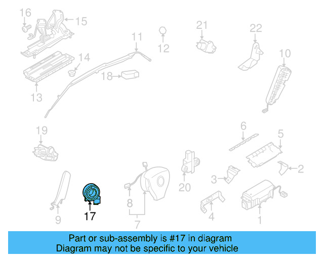 Front Mount Bracket Bolt N-910-799-01 - View 60