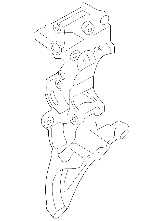 Alternator Bracket 07K-903-141-B - View 3